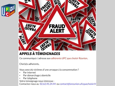 témoignage fraude consommation